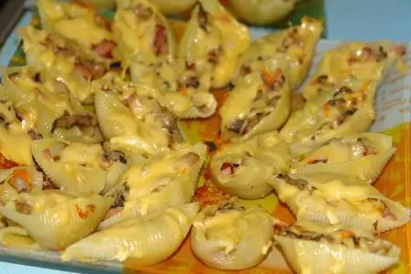 Grand penne с двумя начинками: шаг 6