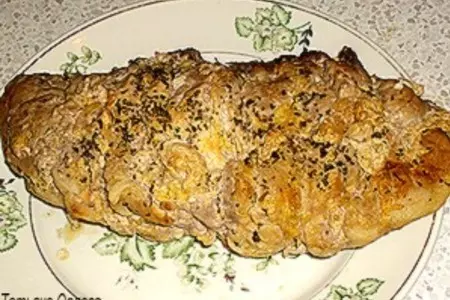 Свинина с манго и хурмой: шаг 5