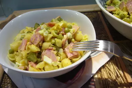 Макаронный салат “карри“ с экзотической заправкой: шаг 5
