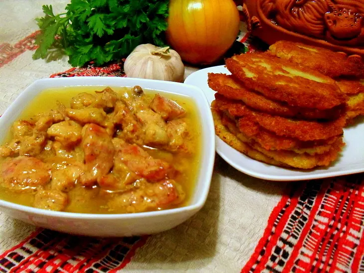 Мачанка  по - деревенски: шаг 12