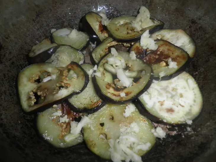Маклюба с печенкой и специями: шаг 2