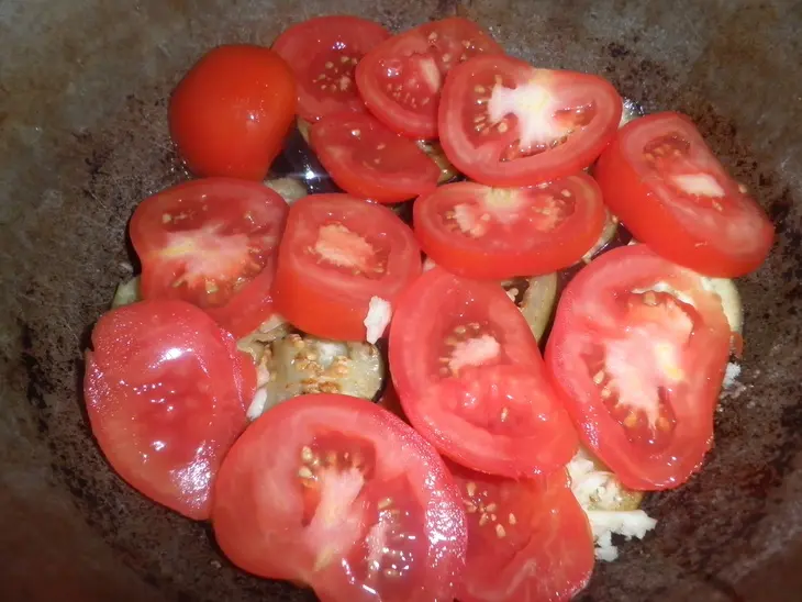 Маклюба с печенкой и специями: шаг 3