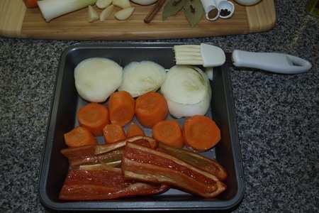 Пряный овощной бульон: шаг 2