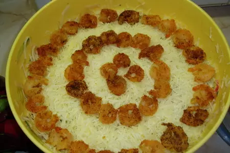Салат с рисовой лапшой: шаг 10