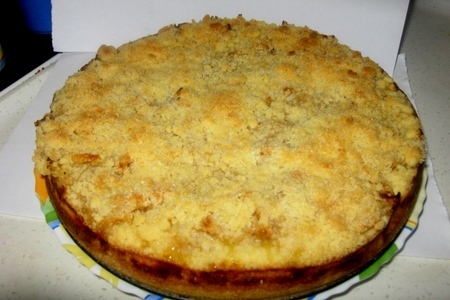 Творожный пирог с изюмом и яблоком: шаг 1