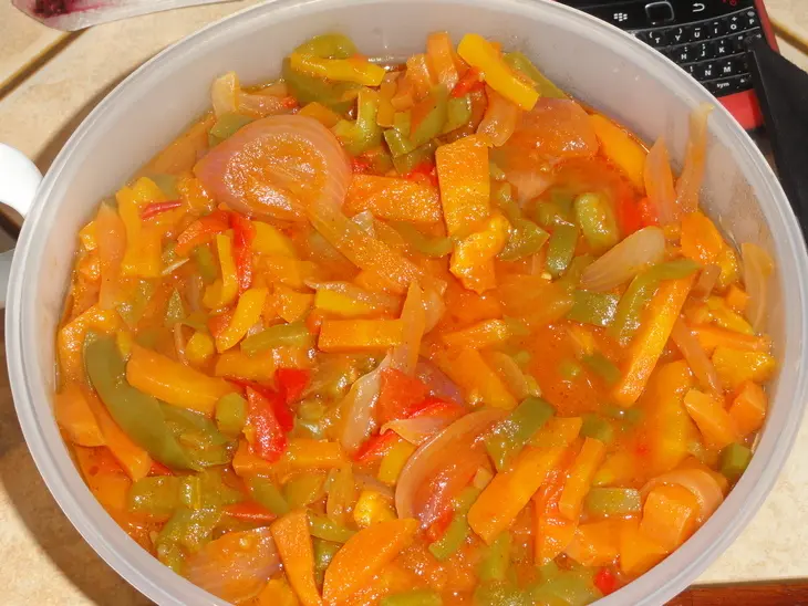 Салман в духовке и вкусный гарнир к нему: шаг 1