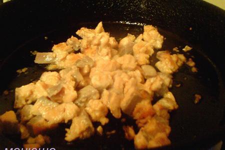 Лумакони с лососем и сырным кремом: шаг 2