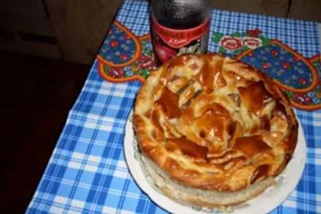 Пирог с хурмой: шаг 8