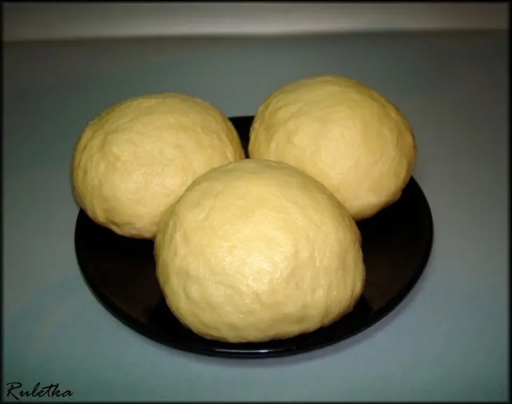Пирог "мишка" с орехово-белковой начинкой и шоколадной глазурью.: шаг 6
