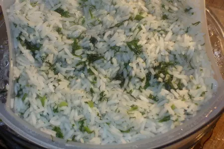 Куриное филе с рисом в пароварке: шаг 7