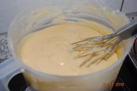 Маффины с хурмой: шаг 1