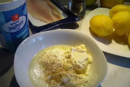 Картофельно-яблочный салат с рыбой горячего копчения: шаг 2
