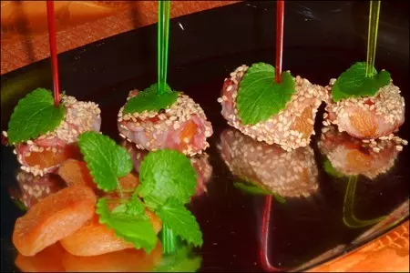 Закуска  "интрижка"  из кураги: шаг 4