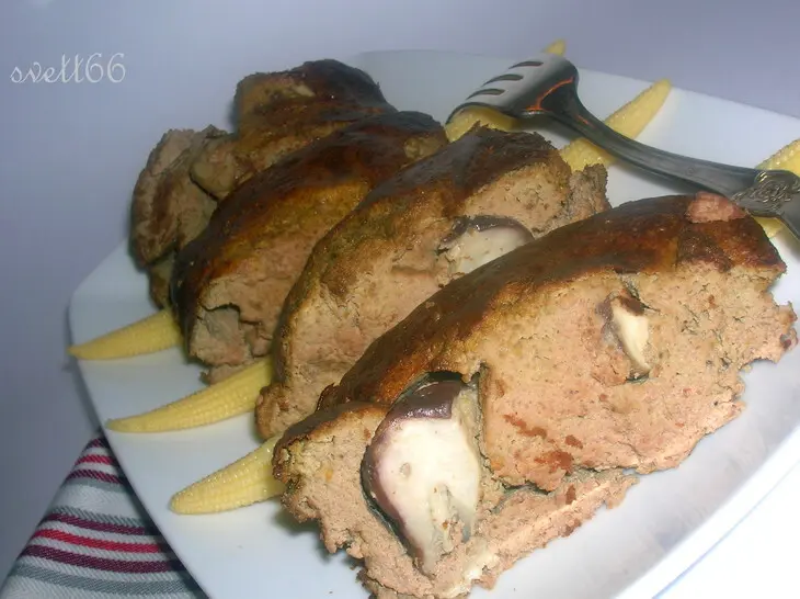 Сливочное суфле из куриной печени с белыми грибами: шаг 14