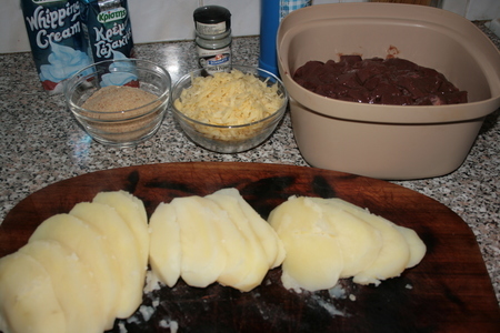 Картофельная запеканка с печенью: шаг 2