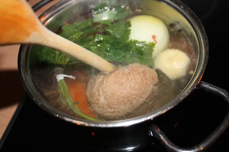 Говядина на веревочке (boeuf a la ficelle): шаг 8