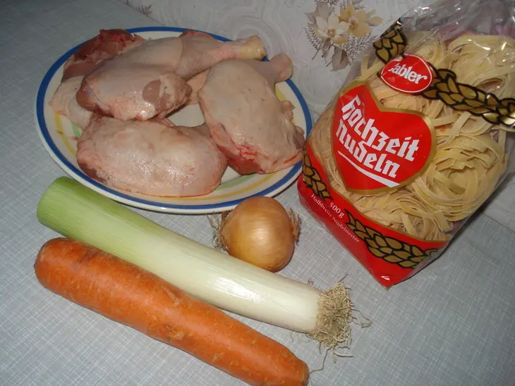 Суп свадебный "hochzeit suppe": шаг 1