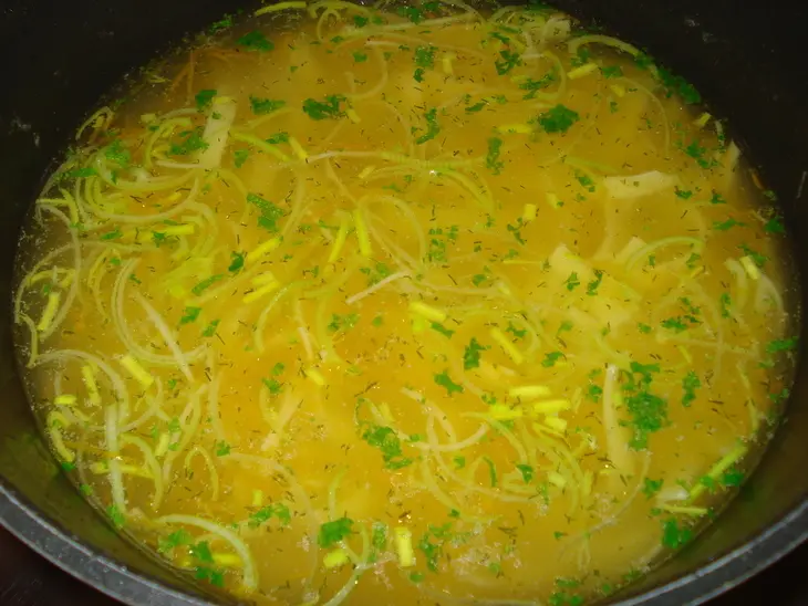 Суп свадебный "hochzeit suppe": шаг 8
