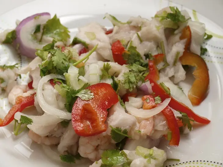 Ceviche // севиче - перуанская кухня: шаг 14