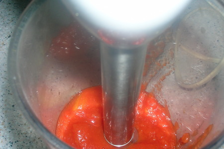 Новогодняя закуска " креветочные шарики на томатном желе" ( конкурс): шаг 8