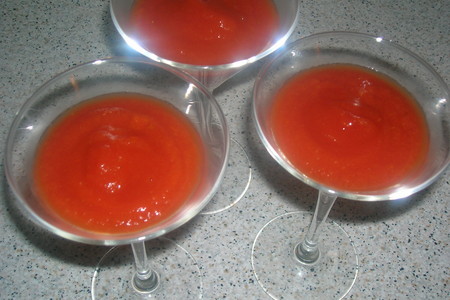 Новогодняя закуска " креветочные шарики на томатном желе" ( конкурс): шаг 10