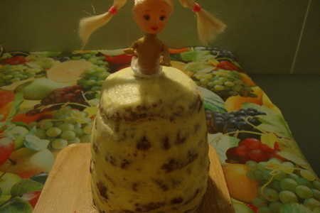 Торт кукла: шаг 4
