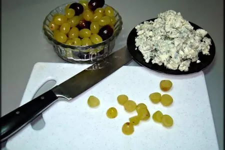 Коньячный сыр с виноградом: шаг 5