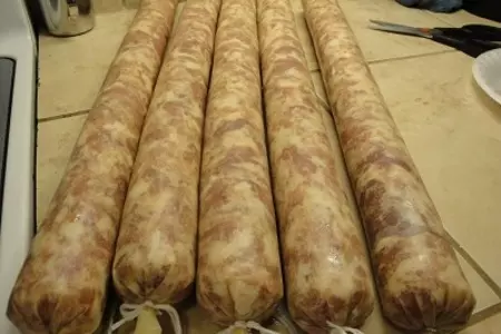 Колбаса  краковская: шаг 2