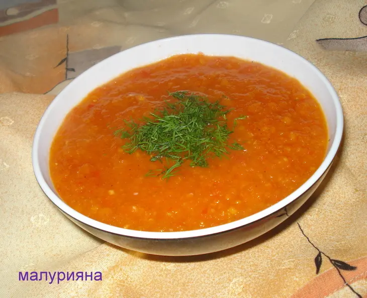 Аджика с морковью и яблоками: шаг 6