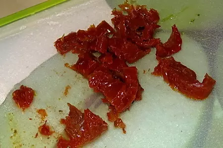 Салат из морепродуктов с овощами: шаг 3