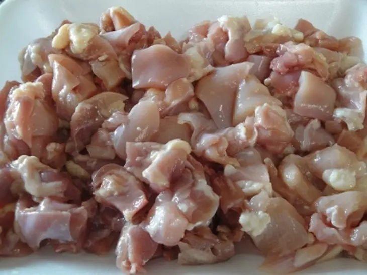 Суп с курицей - креветками и папайей: шаг 2