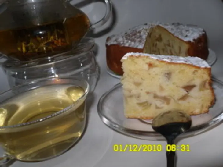 Пирог с консервированными яблоками: шаг 10