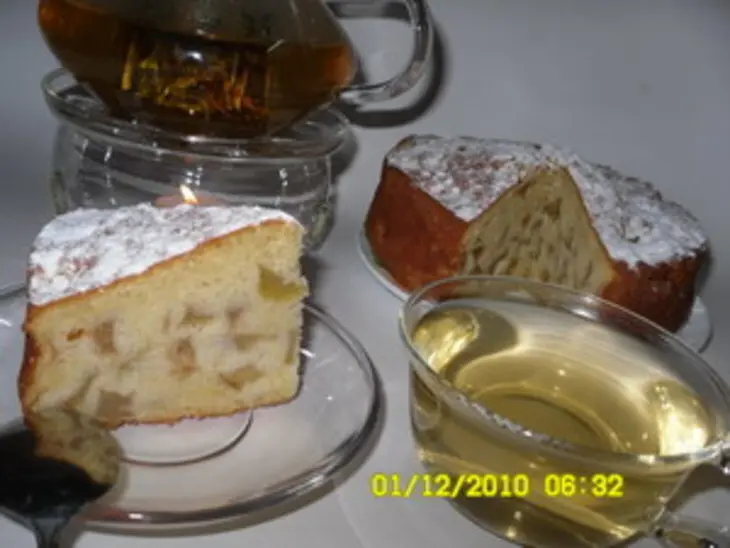 Пирог с консервированными яблоками: шаг 11