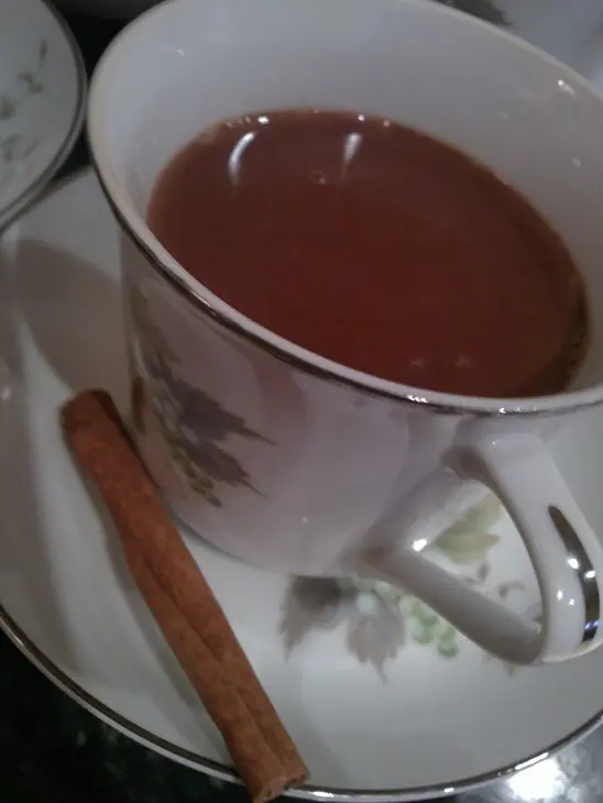 Горячий пряный апельсиновый шоколад: шаг 1