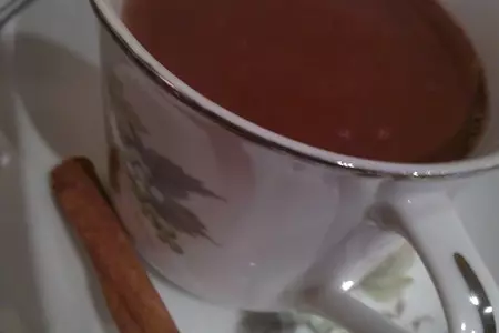 Горячий пряный апельсиновый шоколад: шаг 1