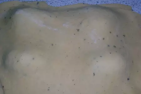 Большие пикантные равиоли с телятиной под грибным соусом с базиликом: шаг 11