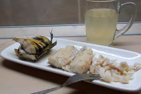 Порционный заливной судак с осьминогами. вкусное украшение праздничного стола!: шаг 2