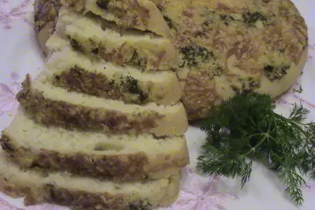 Хлеб с сыром и чесноком.: шаг 2