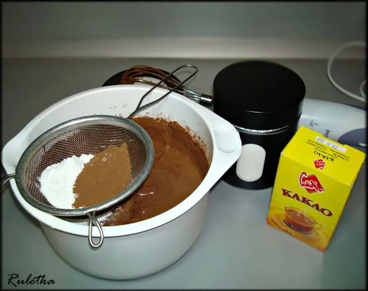 Трубочки из слоёного теста с шоколадным кремом "вкус моего детства".: шаг 6