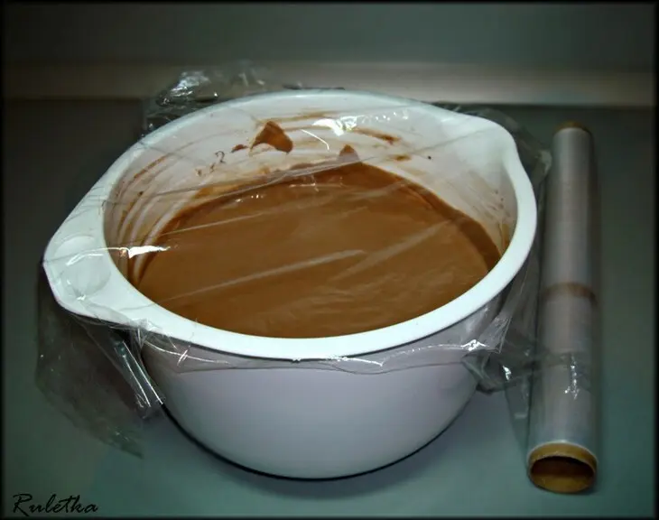 Трубочки из слоёного теста с шоколадным кремом "вкус моего детства".: шаг 9