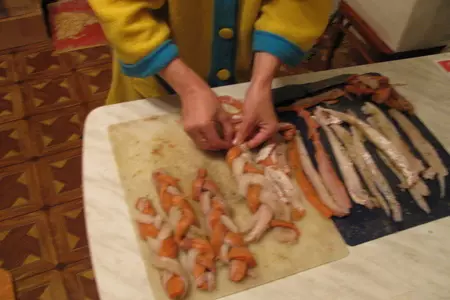 Рыбные "косички": шаг 7