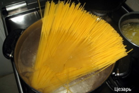 Куриная грудка со спагетти: шаг 11