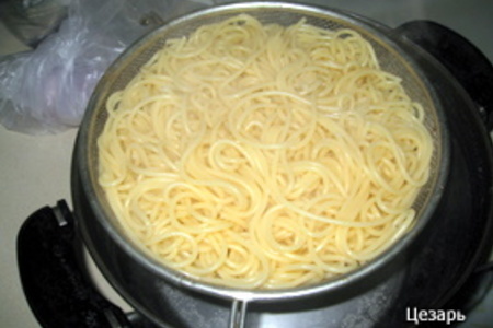 Куриная грудка со спагетти: шаг 13