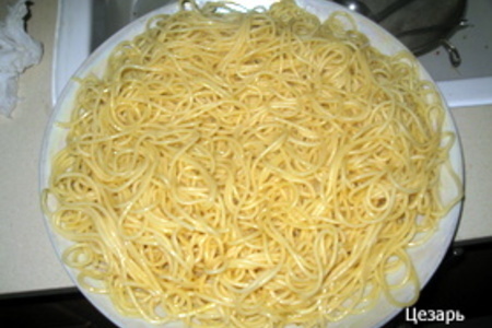 Куриная грудка со спагетти: шаг 14