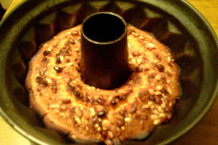 Манный кекс с куркумой и мёдом: шаг 5