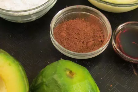 Avocado-chocolate truffles /шоколадно-авокадные трюфеля.: шаг 2