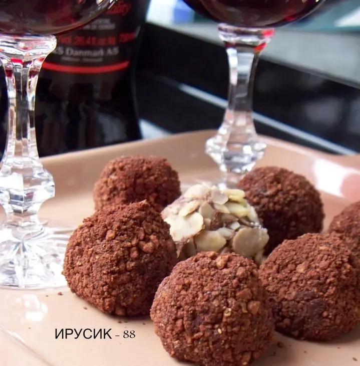 Avocado-chocolate truffles /шоколадно-авокадные трюфеля.: шаг 4