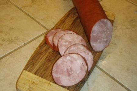 Польская ветчинная колбаса: шаг 8
