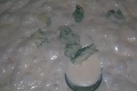 Сибас фаршированный креветками в сырном соусе для романтического ужина или просто так: шаг 7