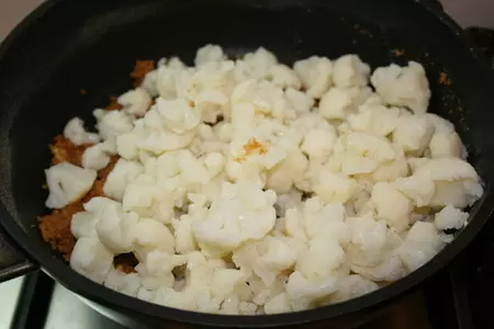Цветная капуста в сухарях: шаг 5